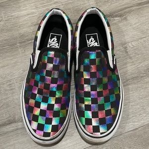 Checkered Vans